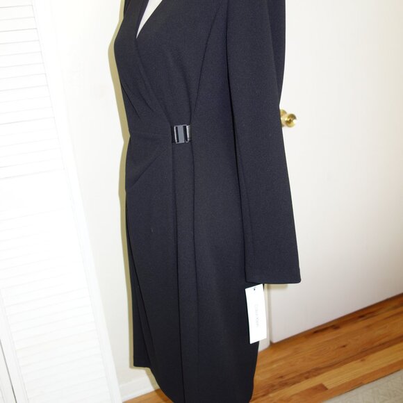 Elon Musk Pin Blazer - Women`s Version Dress - Calvin Klein- size 6 - NEW - Picture 16 of 16
